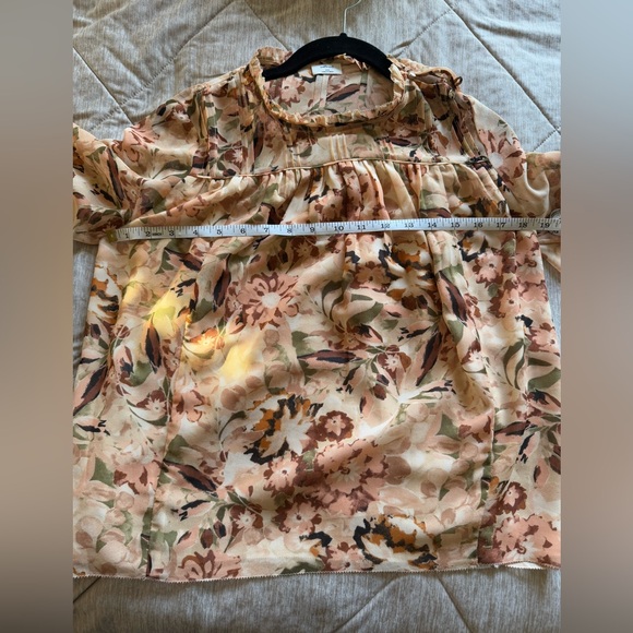 RARE Wilfred Aritzia Floral Blouse XXS/XS/S - Picture 5 of 5